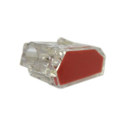 Złączka uniwersalna sprężynowa 2,5 mm2 2-polowa przezroczysta, T0-8320-80008625