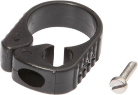 AM000015, Klips montażowy, 36x26x10mm, rozpiętość 20.7-21.7mm, (POM), do Cylindra, 20round