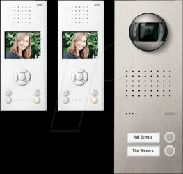 RGE1819625 Video door intercom system set, double-dwelling