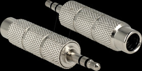 65548 3.5"mm jack plug to 6.35 mm socket