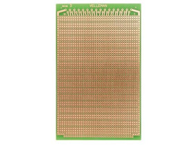 Velleman Eurocard 3 holes per island - 100x160mm - FR4