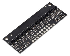 Pololu QTRX-HD-13A Reflectance Sensor Array: 13-Channel, 4mm Pitch, Analog Output, Low Current