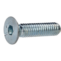 R-TECH 337388 M4 X 16 Hex Socket Countersunk Screws Steel BZP - Pack Of 100