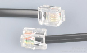 KABEL TELEFONICZNY 5M/BK