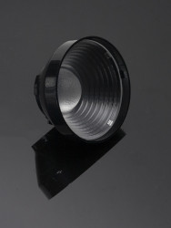 Soczewka LED CP16109_CARMEN-50-W-C Szerokokątny 1-LEDowa , D 50 mm, kąt widzenia 55 °, do użytku z LEDiL HEKLA Czarny