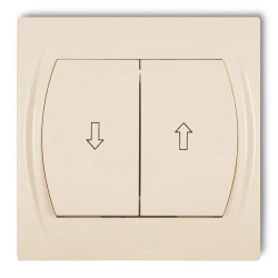 LOGO Łącznik żaluzjowy beżowy 1LWP-8