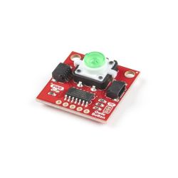 SparkFun Qwiic Button Green LED - moduł z przyciskiem (zielony)