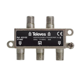 Spliter rozgałeźnik 1/4 TELEVES do DVB-T antenowy sumator