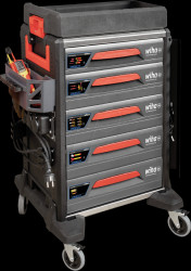 45801 Workshop trolley, eMobility, equipped, 102 pieces