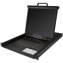 StarTech.com RKCONS1908K 8 Port Rackmount KVM Console w/ 6ft Cables - Integrate