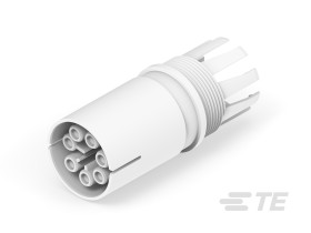 Złącze wielostykowe przemysłowe 7-pinowe, panelowe Gniazdo TE Connectivity
