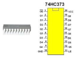 Układ cyfrowy 74HC373
