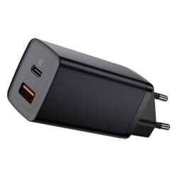 Baseus GaN2 Lite CCGAN2L-B01 65W szybka ładowarka sieciowa z gniazdem USB-C PD 3.0 oraz USB QC4.0