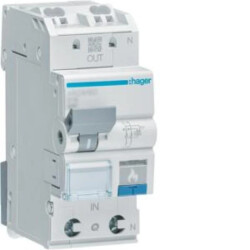 Przeciwpożarowy detektor iskrzenia AFDD 1P+N C 16A ARC966D