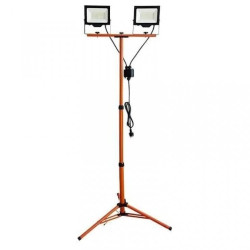 Zestaw naświetlacz LED SMD Neves 2x50W 4500K IP65 + statyw 160cm