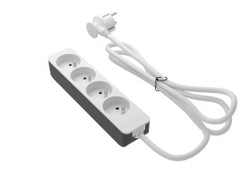 Przedłużacz 1.5m 4 gniazda typ Typ E - gniazdo francuskie Typ E – francuski 16A 250 V