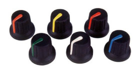 Gałka potencjometru 16mm GC16 zielona