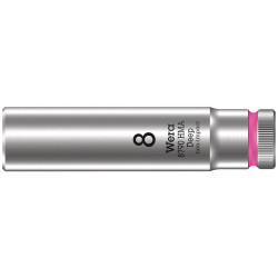 Wera 05004505001 8790 HMA Deep 1/4" Socket 8 x 50 mm