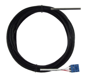 Czujnik temperatury Pt100 od -90 do +250 °C z metalową końcówką (3m)