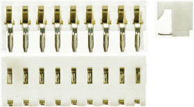 Gniazdo PCB 9 -pinowe raster: 2.54mm Listwa z gniazdami Kąt Proste Przewlekany