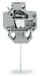 Through terminal block, cage clamp, 0.08-4.0 mm², 1 pole, 4 A, 4 kV, gray, 226-102
