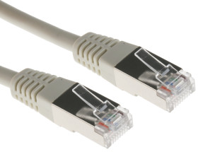 Kabel Ethernet Cat5 długość 1m Z zakończeniem RS PRO PVC