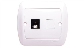 Simon Akord Gniazdo Telefoniczne Pojedyncze Rj11 Białe Atf1/11