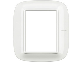 AXOLUTE Ramka 1 pojedyncza owalna 3+3 moduły AXOLUTE biały HB4826HD LEGRAND