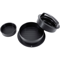 Steba 998600 Burger press Black Ideal barbecue tool for perfect patties