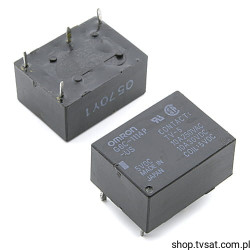 G6C-1114P-US-DC5 Relay 5VDC 10A THT OMRON USED