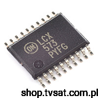 74LCX573MTC Octal D Transparent Latch SMD-TSSOP20 ONSEMI