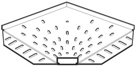 Akcesorium do rynien kablowych Stal ocynkowana , Narożnik 90° korytka kablowego, płaski, do lekkich obciążeń Legrand