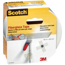 3M 47035048 4703 Scotch&#xAE; Fiberglass Tape White 50 m x 48 mm 1 pc