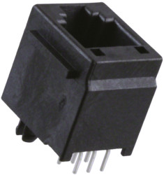 Złącze RJ11 Żeński Złącze RJ11 Przewlekany Cat3 Molex, proste 6P6C-żyłowe