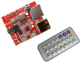 Moduł odtwarzacza mp3, bluetooth, usb, radio fm