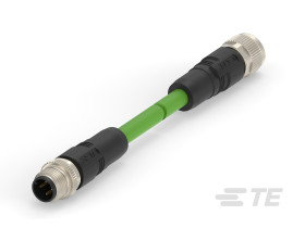 Kabel Ethernet Cat5e długość 0.5m Z zakończeniem TE Connectivity