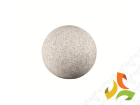 Oprawa ogrodowa STONO 20 N lampa kula skała jasnoszara E27 15W IP65 24654 KANLUX
