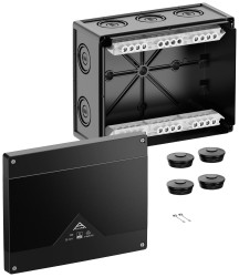 Spelsberg 42502001 Skrzynka przyłączeniowa (D x S x W) 202 x 252 x 120 mm czarny IP66, IP67, IP69 1 szt.