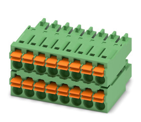 Złącze PCB 16 -pinowe raster 3.5mm 2 -rzędowe Montaż na kablu Żeński Phoenix Contact