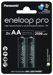 Akumulator NiMH R6 / AA 2500mAh 1,2V Eneloop PRO BK-3HCDE/2BE (2 szt.)