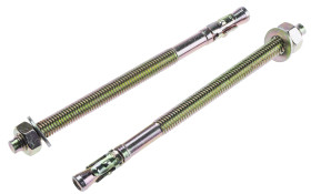 Śruba kotwiąca dł 130mm M8 Stal wysokowęglowa Ø 8mm RS PRO Kotwa