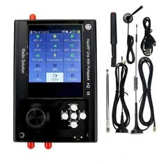 Nowy PortaPack H2 i HackRF One SDR Radio oprogramowanej programowo 1MHz-6GHz Składany z wbudowanymi antenami i akumulatorem do p