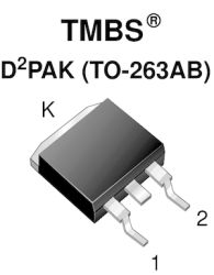 VBT3045C Dual Low-Voltage Trench MOS Barrier Schottky Rectifier Ultra Low VF = 0.30 V at IF = 5.0 A