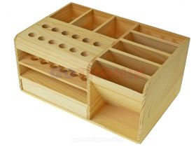 Organizer sortownik na narzędzia drewniany