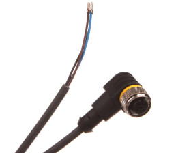 Przewód ze złączem żeńskim M12 3-piny kątowe z kablem 2m WKC4T-2/TXL 6625512