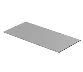 Bopla FP 7000 AI (79004500) - płyta czołowa z anodowanego aluminium do panelu przedniego otwartego obudów CombiCard 5000-7000