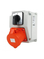 Zestaw siłowy NBOX-Z.2 gniazdo 32A 5P wyłącznik krzywkowy 0-1 3735702