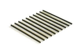 40 Pin Break Away Male Header- Right Angle-10 PCS
