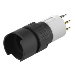 Element wykonawczy przycisku, Siłownik, do uzytku z: Urządzenia przełączające, Czarny, 18, Utrzymane