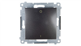 Simon 54 Łącznik Dwubiegunowy Antracyt Dw2a.01/48